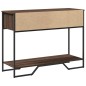 vidaXL Konsolentisch Braun Eichen-Optik 100x35x74,5 cm Holzwerkstoff vidaXL Konsolentisch Braun Eichen-Optik 100x35x74,5 cm Holzwerkstoff