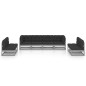 8-tlg. Garten-Lounge-Set mit Kissen Kiefer Massivholz 8-tlg. Garten-Lounge-Set mit Kissen Kiefer Massivholz