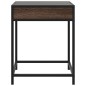 vidaXL Couchtisch mit Infinity-LED Braun Eichen-Optik 40x40x51 cm vidaXL Couchtisch mit Infinity-LED Braun Eichen-Optik 40x40x51 cm