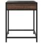 vidaXL Couchtisch mit Infinity-LED Braun Eichen-Optik 40x40x51 cm vidaXL Couchtisch mit Infinity-LED Braun Eichen-Optik 40x40x51 cm