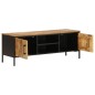 vidaXL TV-Schrank 110x35x40 cm Massivholz Mango vidaXL TV-Schrank 110x35x40 cm Massivholz Mango