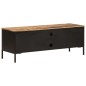 vidaXL TV-Schrank 110x35x40 cm Massivholz Mango vidaXL TV-Schrank 110x35x40 cm Massivholz Mango
