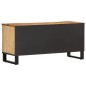 vidaXL TV-Schrank 100x34x46 cm Raues Massives Mangoholz vidaXL TV-Schrank 100x34x46 cm Raues Massives Mangoholz