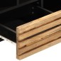 vidaXL TV-Schrank 100x34x46 cm Raues Massives Mangoholz vidaXL TV-Schrank 100x34x46 cm Raues Massives Mangoholz