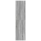 vidaXL Kleiderschrank Grau Sonoma 80x50x200 cm Holzwerkstoff vidaXL Kleiderschrank Grau Sonoma 80x50x200 cm Holzwerkstoff