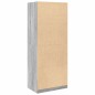 vidaXL Kleiderschrank Grau Sonoma 80x50x200 cm Holzwerkstoff vidaXL Kleiderschrank Grau Sonoma 80x50x200 cm Holzwerkstoff
