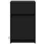vidaXL Nachttische mit LED-Leuchten 2 Stk. Schwarz Holzwerkstoff vidaXL Nachttische mit LED-Leuchten 2 Stk. Schwarz Holzwerkstoff