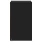 vidaXL Nachttische mit LED-Leuchten 2 Stk. Schwarz Holzwerkstoff vidaXL Nachttische mit LED-Leuchten 2 Stk. Schwarz Holzwerkstoff