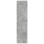 vidaXL Kleiderschrank Betongrau 100x50x200 cm Holzwerkstoff vidaXL Kleiderschrank Betongrau 100x50x200 cm Holzwerkstoff