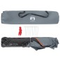 vidaXL Campingzelt 5 Personen Grau und Orange Quick Release vidaXL Campingzelt 5 Personen Grau und Orange Quick Release