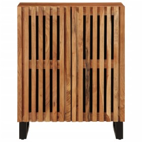 vidaXL Sideboard 60x34x75 cm Massivholz Akazie