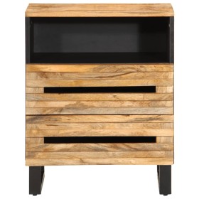 vidaXL Nachttisch 50x34x62 cm Massivholz Akazie