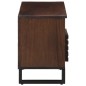 vidaXL TV-Schrank Braun 100x34x46 cm Massivholz Mango vidaXL TV-Schrank Braun 100x34x46 cm Massivholz Mango