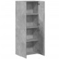 vidaXL Aktenschrank Betongrau 60x32x153 cm Holzwerkstoff vidaXL Aktenschrank Betongrau 60x32x153 cm Holzwerkstoff