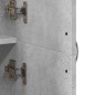 vidaXL Aktenschrank Betongrau 60x32x153 cm Holzwerkstoff vidaXL Aktenschrank Betongrau 60x32x153 cm Holzwerkstoff