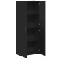 vidaXL Aktenschrank Schwarz 60x32x153 cm Holzwerkstoff vidaXL Aktenschrank Schwarz 60x32x153 cm Holzwerkstoff