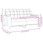 vidaXL 3-tlg. Sofagarnitur mit Kissen und Nackenrollen Rosa Samt vidaXL 3-tlg. Sofagarnitur mit Kissen und Nackenrollen Rosa Samt