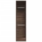 vidaXL Kleiderschrank Braun Eichen-Optik 50x50x200 cm Holzwerkstoff vidaXL Kleiderschrank Braun Eichen-Optik 50x50x200 cm Holzwerkstoff