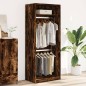 vidaXL Kleiderschrank Räuchereiche 80x50x200 cm Holzwerkstoffs vidaXL Kleiderschrank Räuchereiche 80x50x200 cm Holzwerkstoffs