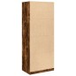vidaXL Kleiderschrank Räuchereiche 80x50x200 cm Holzwerkstoffs vidaXL Kleiderschrank Räuchereiche 80x50x200 cm Holzwerkstoffs