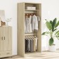 vidaXL Kleiderschrank Sonoma-Eiche 80x50x200 cm Holzwerkstoff vidaXL Kleiderschrank Sonoma-Eiche 80x50x200 cm Holzwerkstoff