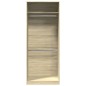 vidaXL Kleiderschrank Sonoma-Eiche 80x50x200 cm Holzwerkstoff vidaXL Kleiderschrank Sonoma-Eiche 80x50x200 cm Holzwerkstoff