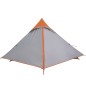 vidaXL Campingzelt 2 Personen Grau Wasserdicht vidaXL Campingzelt 2 Personen Grau Wasserdicht