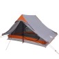 vidaXL Campingzelt 2 Personen Grau Wasserdicht vidaXL Campingzelt 2 Personen Grau Wasserdicht