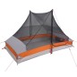 vidaXL Campingzelt 2 Personen Grau Wasserdicht vidaXL Campingzelt 2 Personen Grau Wasserdicht