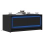 vidaXL LED-Couchtisch Schwarz Holzwerkstoff vidaXL LED-Couchtisch Schwarz Holzwerkstoff