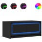vidaXL LED-Couchtisch Schwarz Holzwerkstoff vidaXL LED-Couchtisch Schwarz Holzwerkstoff