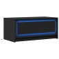 vidaXL LED-Couchtisch Schwarz Holzwerkstoff vidaXL LED-Couchtisch Schwarz Holzwerkstoff