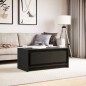 vidaXL LED-Couchtisch Schwarz Holzwerkstoff vidaXL LED-Couchtisch Schwarz Holzwerkstoff