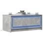 vidaXL LED-Couchtisch Betongrau Holzwerkstoff vidaXL LED-Couchtisch Betongrau Holzwerkstoff