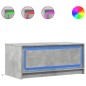 vidaXL LED-Couchtisch Betongrau Holzwerkstoff vidaXL LED-Couchtisch Betongrau Holzwerkstoff