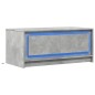 vidaXL LED-Couchtisch Betongrau Holzwerkstoff vidaXL LED-Couchtisch Betongrau Holzwerkstoff