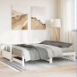 vidaXL Tagesbett ohne Matratze Weiß 80x200 cm Massivholz Kiefer vidaXL Tagesbett ohne Matratze Weiß 80x200 cm Massivholz Kiefer