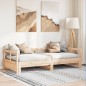 vidaXL Tagesbett ohne Matratze 90x200 cm Massivholz Kiefer vidaXL Tagesbett ohne Matratze 90x200 cm Massivholz Kiefer