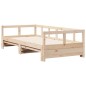 vidaXL Tagesbett ohne Matratze 90x200 cm Massivholz Kiefer vidaXL Tagesbett ohne Matratze 90x200 cm Massivholz Kiefer