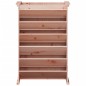 vidaXL Vertikalbeet mit 6 Fächern 69x40x101,5 cm Massivholz Douglasie vidaXL Vertikalbeet mit 6 Fächern 69x40x101,5 cm Massivholz Douglasie