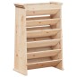 vidaXL Vertikalbeet mit 6 Fächern 69x40x101,5 cm Massivholz Kiefer vidaXL Vertikalbeet mit 6 Fächern 69x40x101,5 cm Massivholz Kiefer