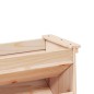 vidaXL Vertikalbeet mit 6 Fächern 69x40x101,5 cm Massivholz Kiefer vidaXL Vertikalbeet mit 6 Fächern 69x40x101,5 cm Massivholz Kiefer
