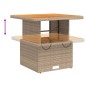 vidaXL 2-tlg. Garten-Sofagarnitur mit Kissen Beige Poly Rattan vidaXL 2-tlg. Garten-Sofagarnitur mit Kissen Beige Poly Rattan