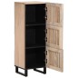 vidaXL Highboard 40x34x110 cm Massivholz Mango vidaXL Highboard 40x34x110 cm Massivholz Mango