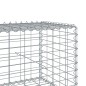 vidaXL Gabione mit Deckel 700x50x50 cm Verzinktes Eisen vidaXL Gabione mit Deckel 700x50x50 cm Verzinktes Eisen