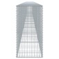 vidaXL Gabione mit Deckel 1100x50x100 cm Verzinktes Eisen vidaXL Gabione mit Deckel 1100x50x100 cm Verzinktes Eisen