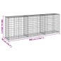 vidaXL Gabione mit Deckel 300x50x100 cm Verzinktes Eisen vidaXL Gabione mit Deckel 300x50x100 cm Verzinktes Eisen