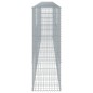 vidaXL Gabione mit Deckel 600x50x150 cm Verzinktes Eisen vidaXL Gabione mit Deckel 600x50x150 cm Verzinktes Eisen