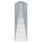 vidaXL Gabione mit Deckel 1200x50x150 cm Verzinktes Eisen vidaXL Gabione mit Deckel 1200x50x150 cm Verzinktes Eisen