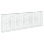 vidaXL Gabione mit Deckel 600x50x200 cm Verzinktes Eisen vidaXL Gabione mit Deckel 600x50x200 cm Verzinktes Eisen